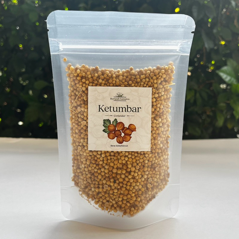 

Ketumbar Biji 50 Gram - Kemasan Ekonomi