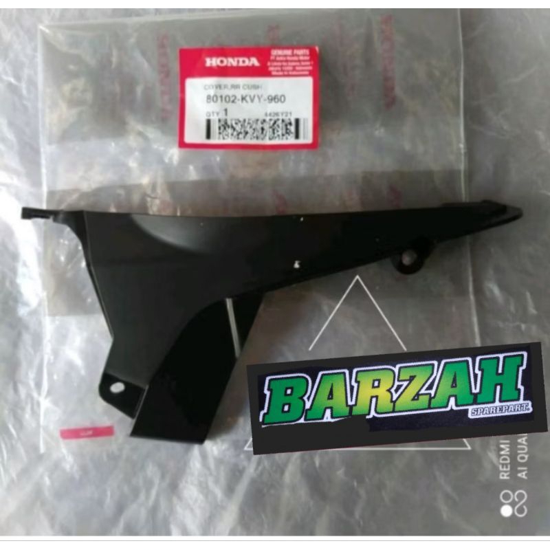 80102-KVY-960 cover RR cush tutup cover shokbreker belakang honda beat karbu original baru AHMtutup 