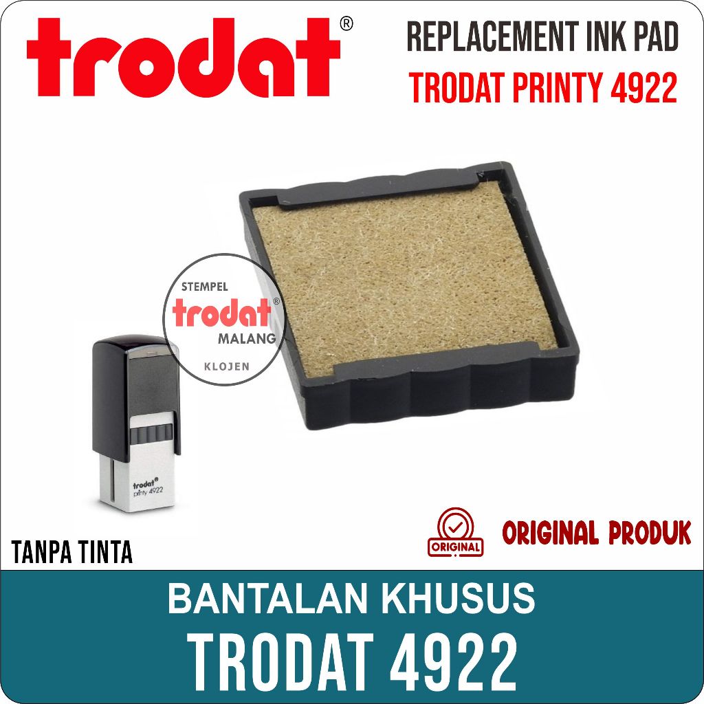 

Swop Pad Trodat 4922 / ink-cartridges pad TRODAT/ Bantalan Khusus Stempel TRODAT