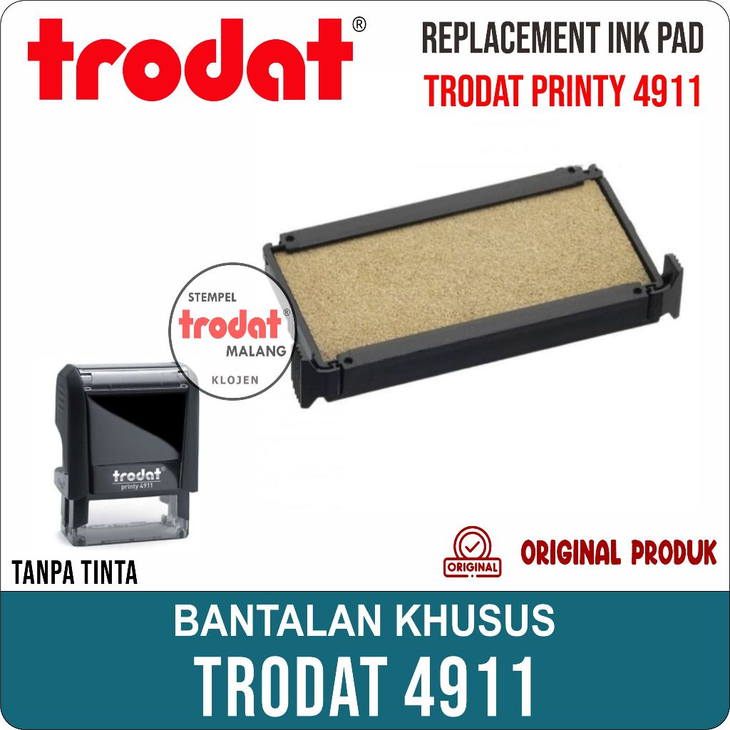 

Swop Pad Trodat 4911 / ink-cartridges pad TRODAT/ Bantalan Khusus Stempel TRODAT
