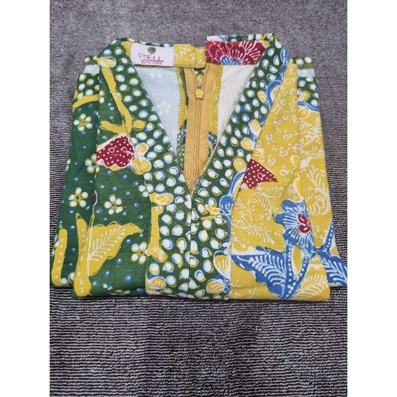 Preloved Dress Wanita Batik Tulis Tatababe