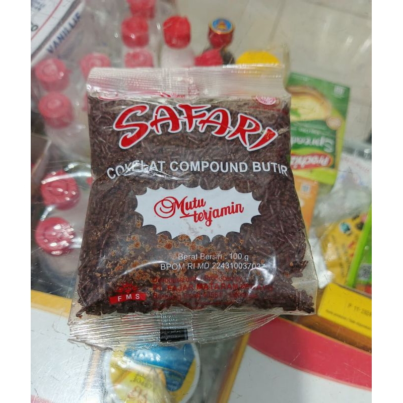

meses coklat safari 100 gram harga agen