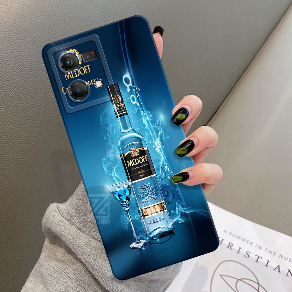 Case Oppo Reno 7 4G - Fashion Case Minuman - ZELORA - Sofcase Oppo Reno 7 4G - Casing Oppo Reno 7 4G