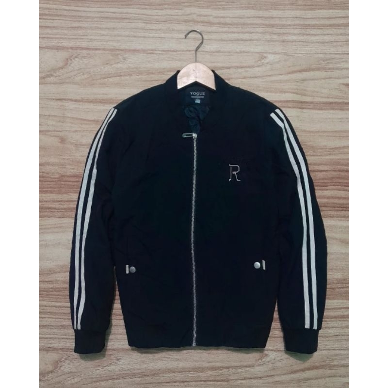 jaket bomber VOGUE bahan tebal adem bekas second preloved