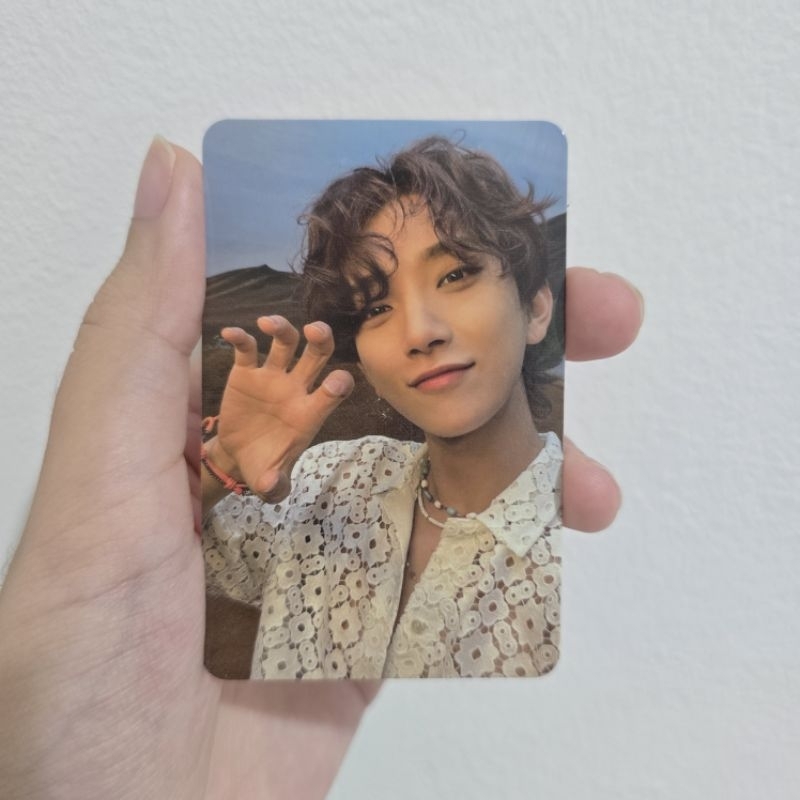 PHOTOCARD OFFICIAL JOSHUA SEVENTEEN FTS FACE THE SUN RAY HORANGHAE