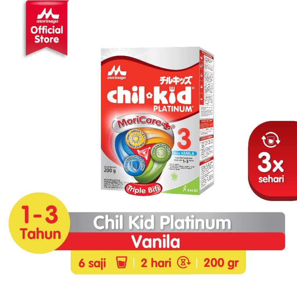 CHILKID PLATINUM VANILA 200 GR - RAJA SUSU