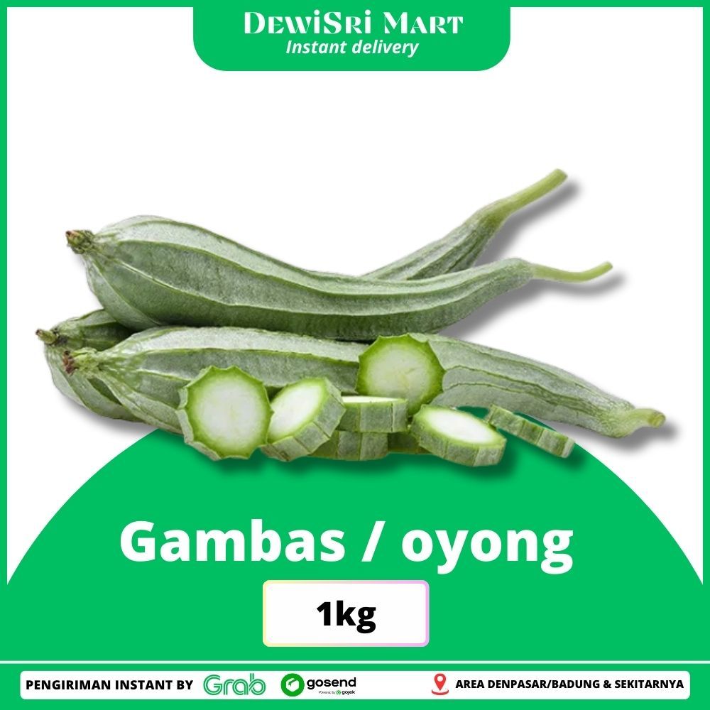 

Gambas / Oyong 1kg - Dewi Sri Mart