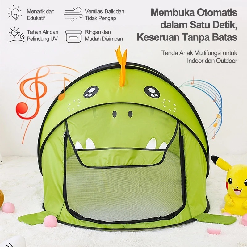 TERBARU Tenda Lipat Anak/Mainan Lipat Tenda Kemah Anak/Tenda Kemah Luar Ruangan Anak Lipat