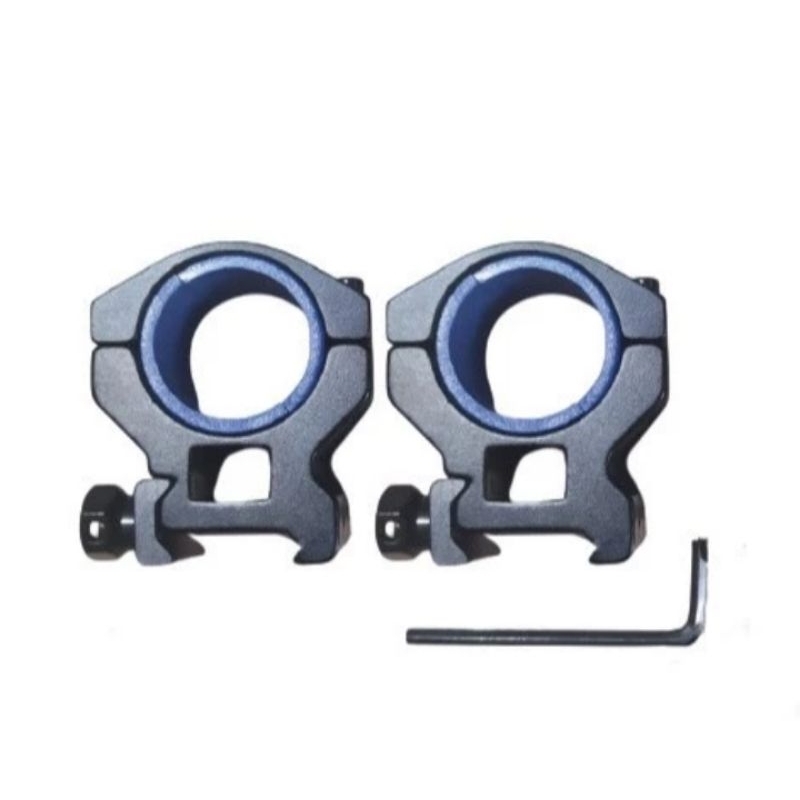 Mounting teleskop 3 Baut Tube 30 Dan 25 Rell 11 Mounting Gsr Bsa Gamo - REL 11 OD 25-30