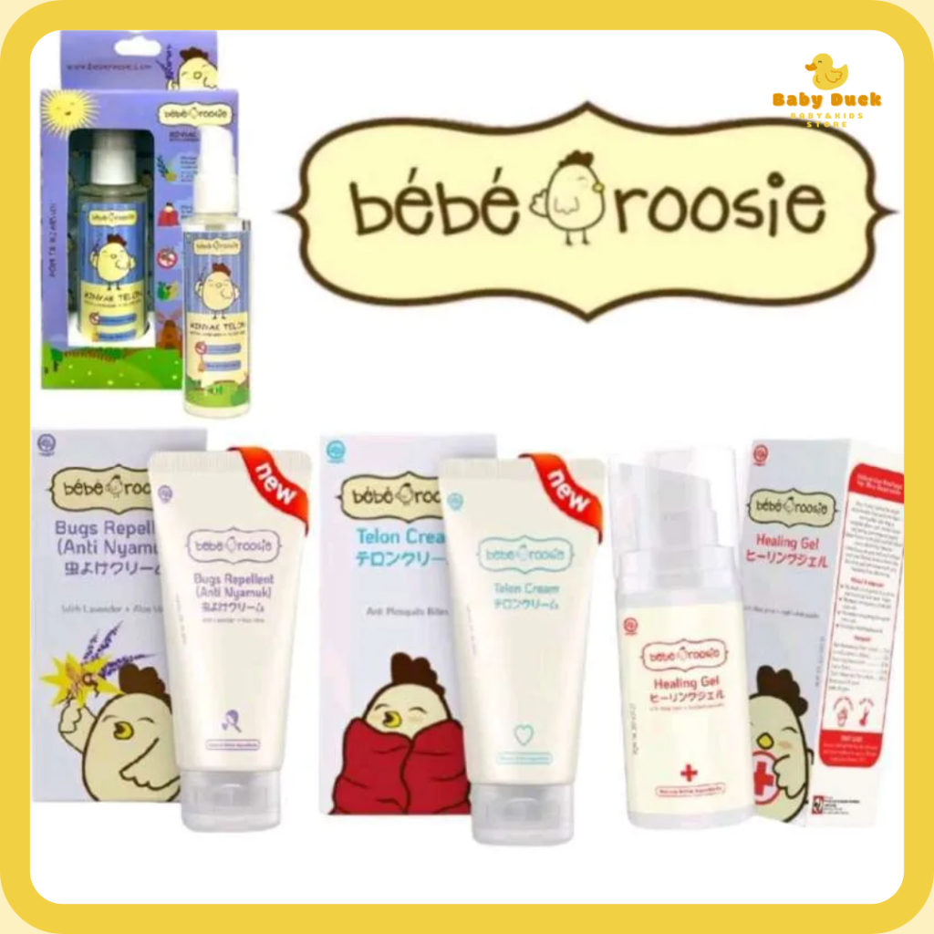 Bebe Roosie Bugs Repellent | Bebe Roosie Telon Cream | Bebe Roosie Minyak Telon Lavender | BEBE HEAL