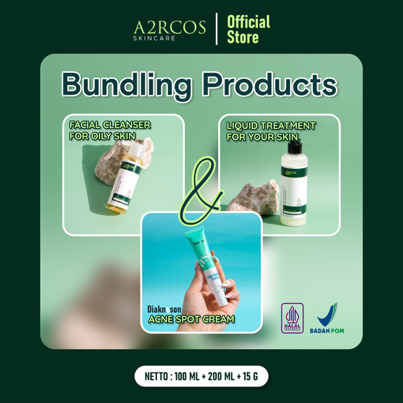 A2RCOS - PAKET ACNE CARE