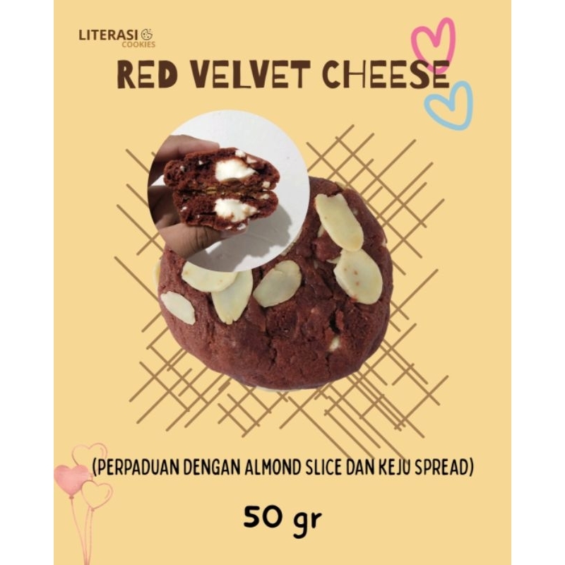 

Red Velvet Cheese Cookies