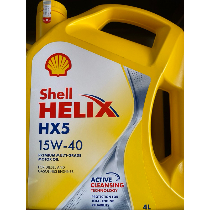 OLI MESIN SHELL HX-5 4LITER (ORIGINAL)