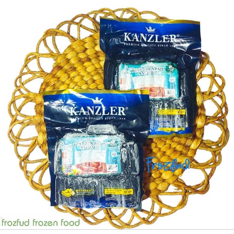 

Kanzler Beef Cocktail Sausage 250gr