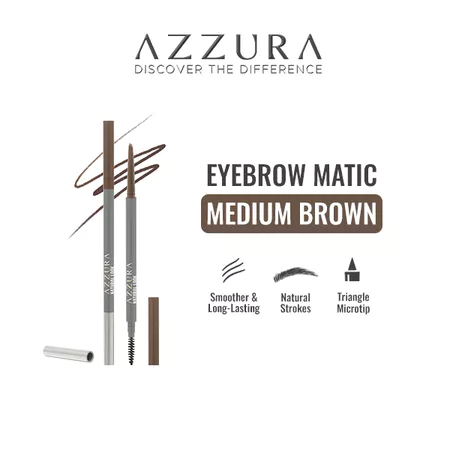 AZZURA EYE MAKEUP - Eyebrow | Eyeliner  // JSELECTIV X JHON KOSMETIK // Kosmetik Mata AZZURA - ORI️ 