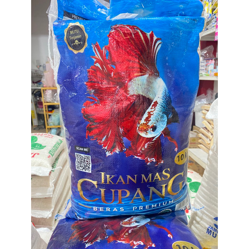 

Beras premium ikan cupang 5 kg dan 10 kg