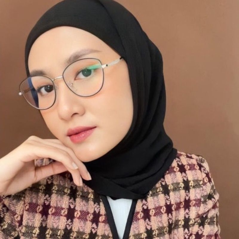 Kacamata Cat Eye Photocromic Blueray Bluecromic Terbaru  - Kacamata Minus 6656