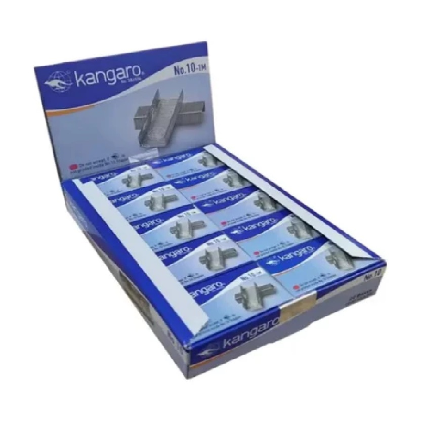 

Isi Staples No.10-1M KANGARO (1 Kotak = 20 pcs)