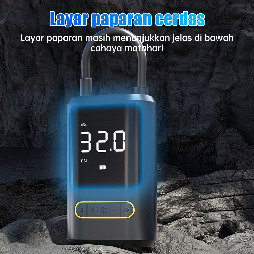Best Deals Moketa-Pompa Ban Elektrik Mobil Motor Sepeda Portable Kompresor Angin Mini Cas Usb Ban