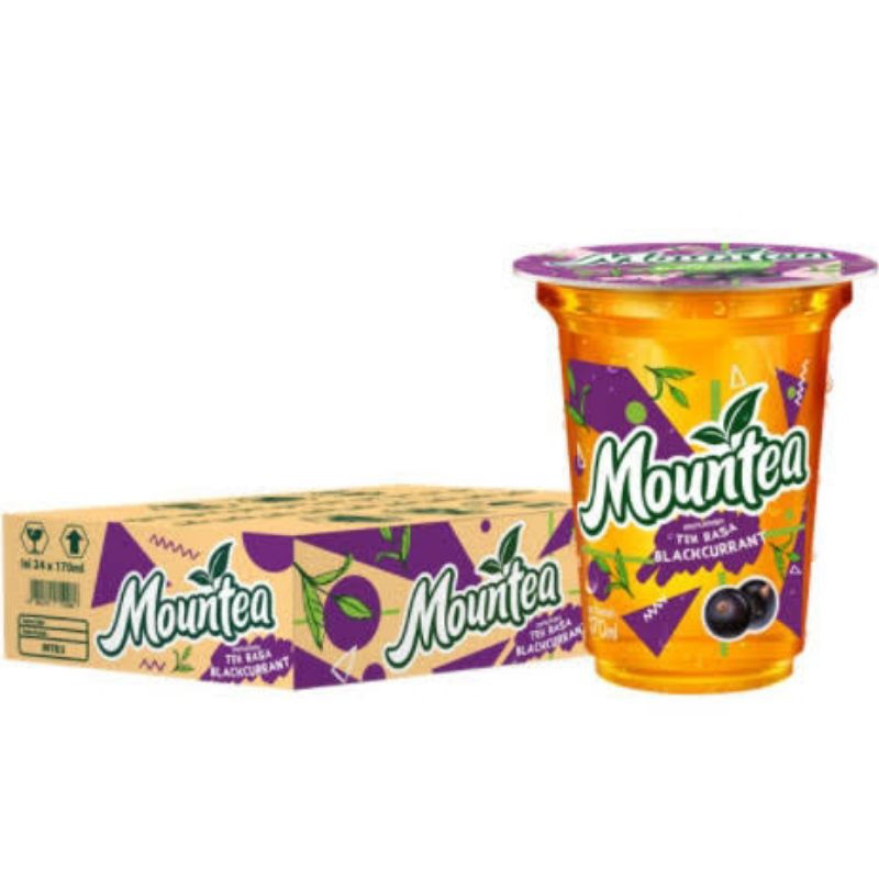 MOUNTEA BLACKCURRANT 150ML 1 DUS ISI 24 CUP