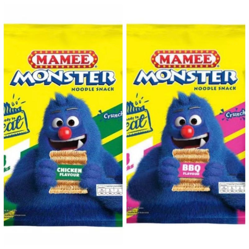 

Mamee Monster Noodle Noodle Snack 200g
