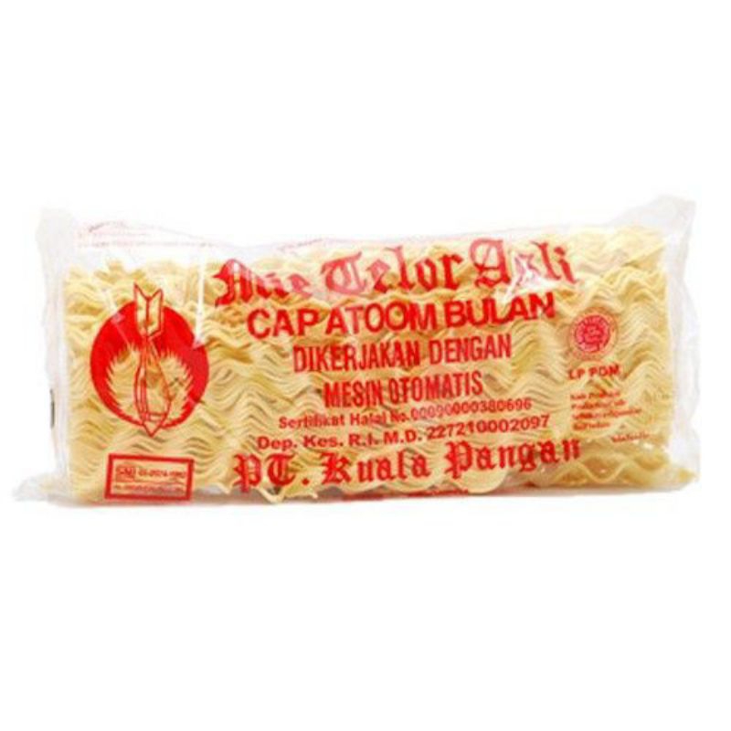 

Mie telor kering 200 gr Dried egg noodle