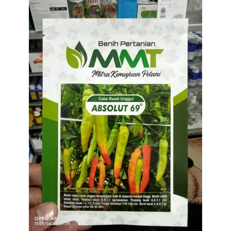 BENIH CABE RAWIT UNGGUL ABSOLUT 69 PT MMT