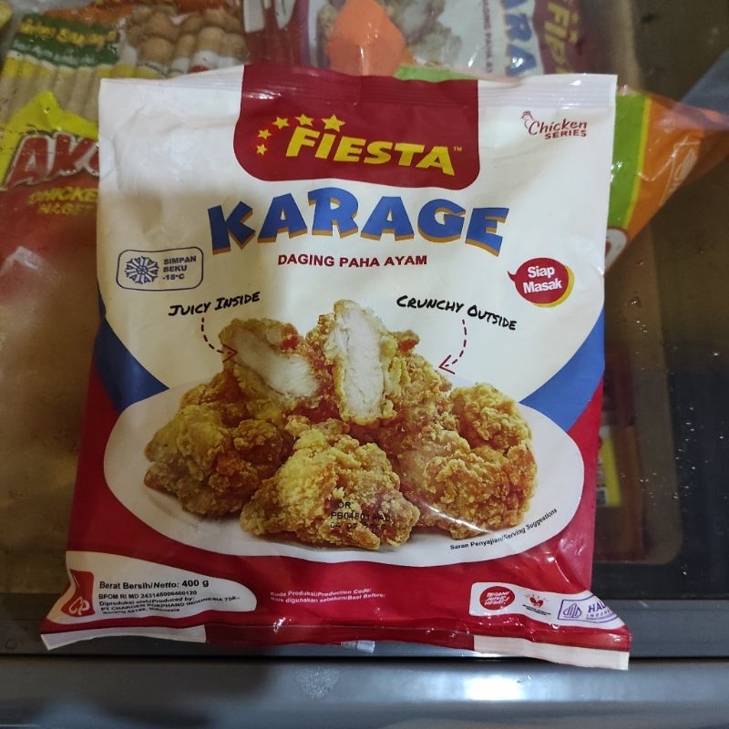 

Fiesta Chicken nugget Karage 400gr