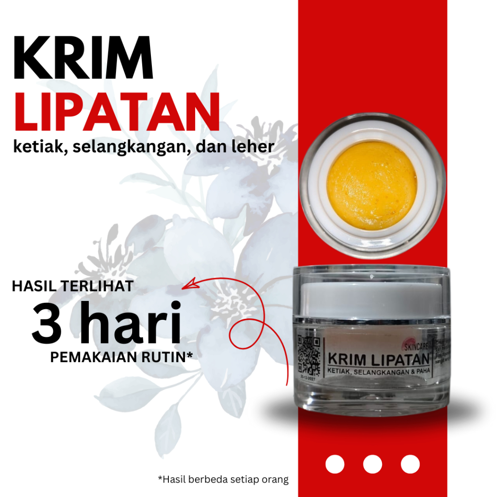 Krim Pemutih Ketiak Leher dan Selangkangan Anti Iritasi