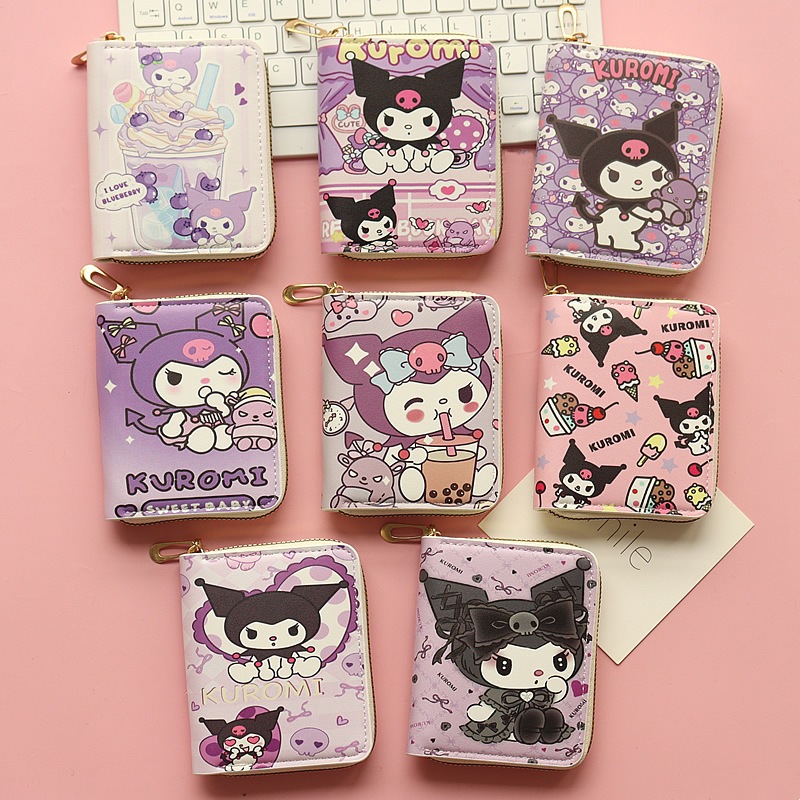 Dompet Anak Kecil Perempuan karakter cinnamon kuromi melody DOMP