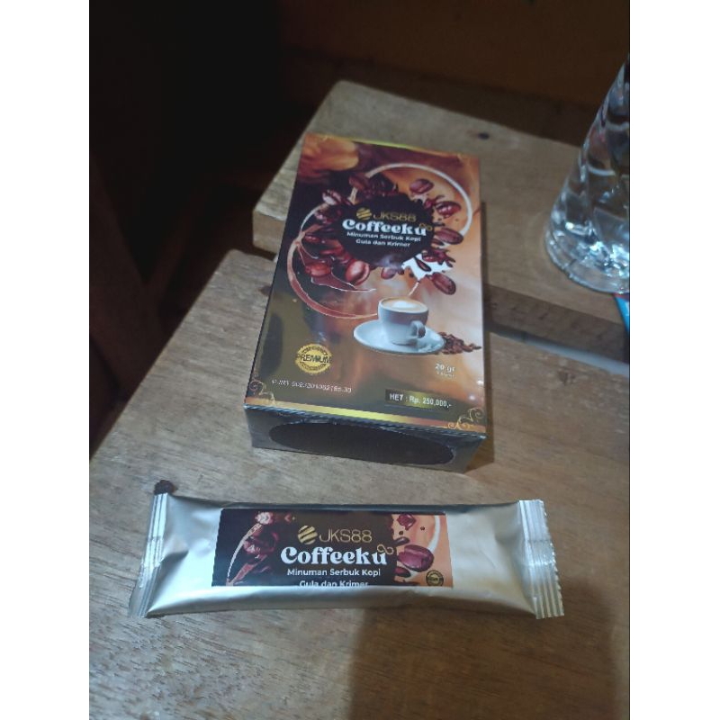 

1 BOX KOPIKU COFFEEKU JKS88 ISI 5 SACHET