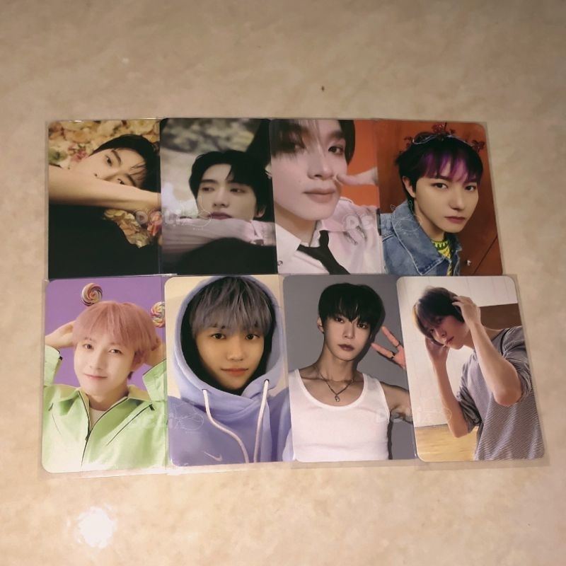READY PHOTOCARD AAB NCT RIIZE JAEMIN HOODIE HAECHAN SMINI DREAMSCAPE RENJUN LOLIPOP SG21 JENO SG23 E