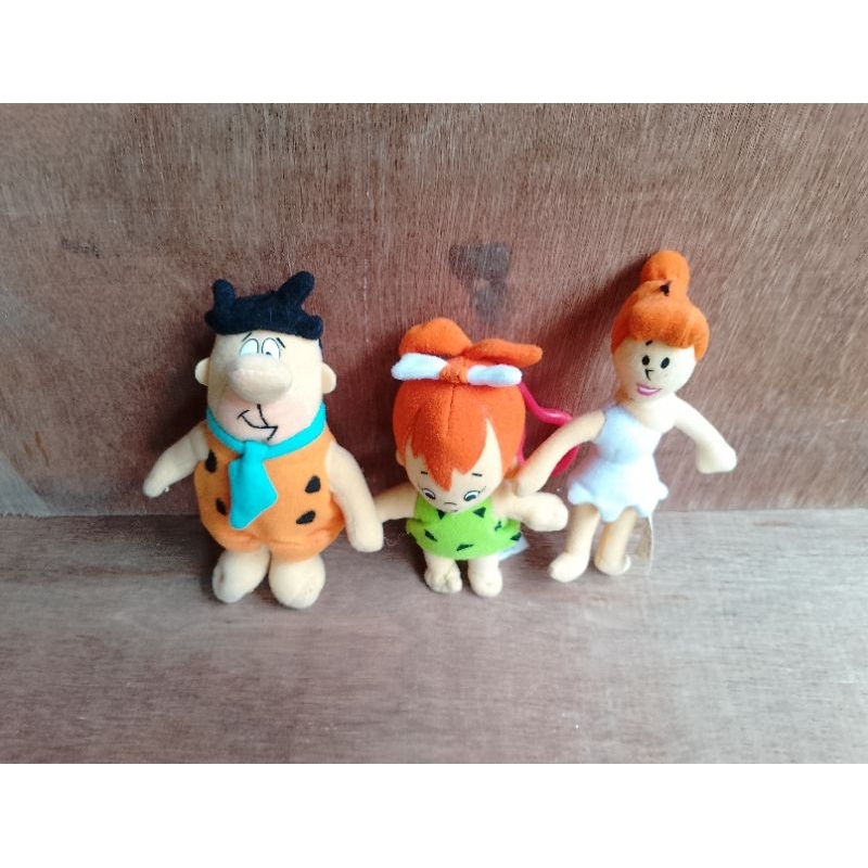 set boneka vintage FLINTSTONES by cartoon network