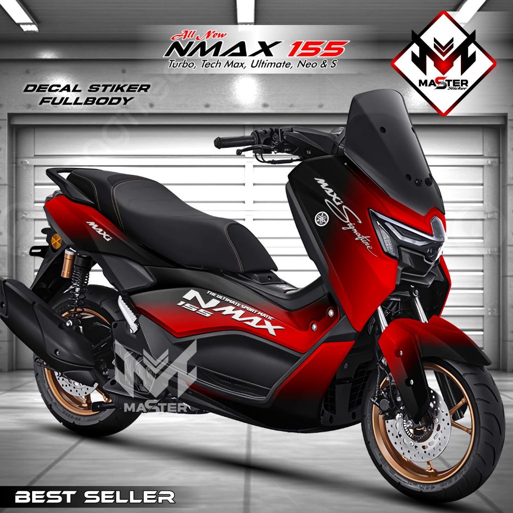 Decal Stiker Nmax Turbo Full Body Sticker Motor Nmax Neo S Fullbody Dekal Setiker Nmax Turbo 2025