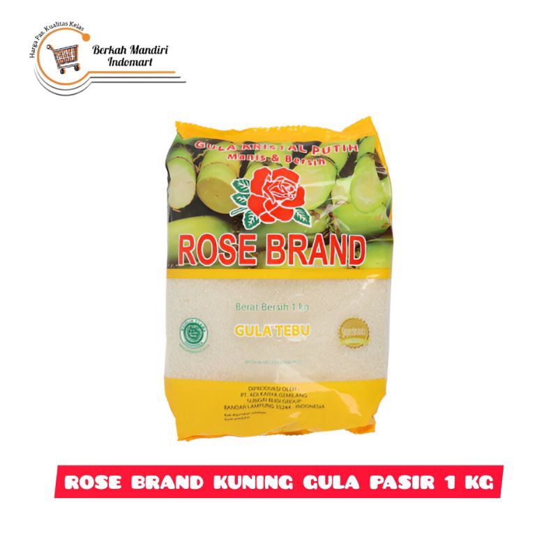 

Gula pasir rose brand kuning 1 kg