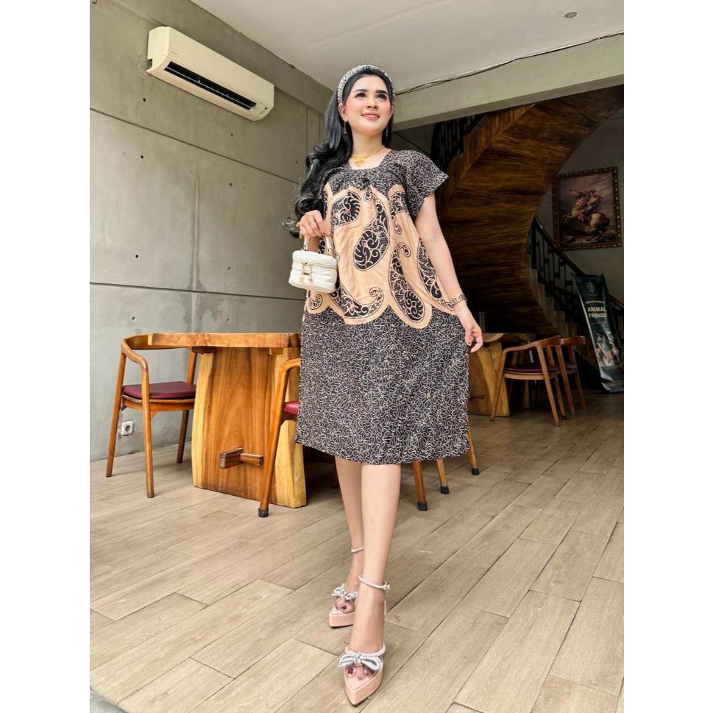 Daster kekinian - daster bali - daster twill rayon - daster lengan pendek - daster rayon bisa COD