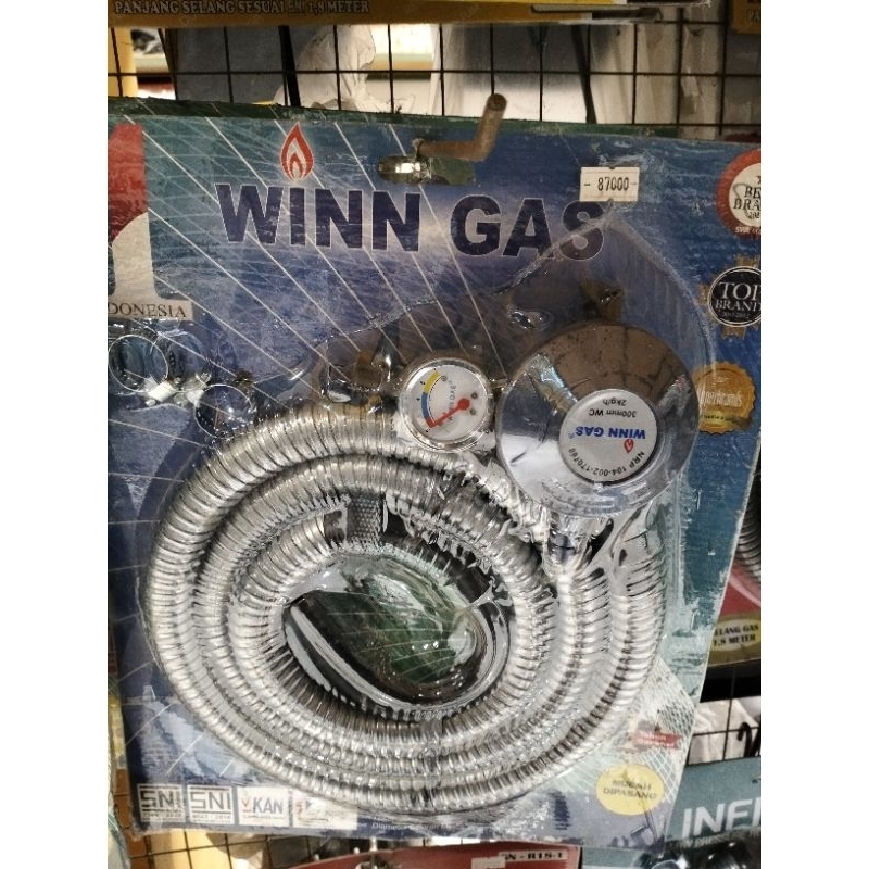 WINN GAS SELANG GAS DAN REGULATOR