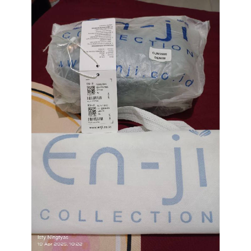 PRELOVED • TAS DENIM ORI ENJI