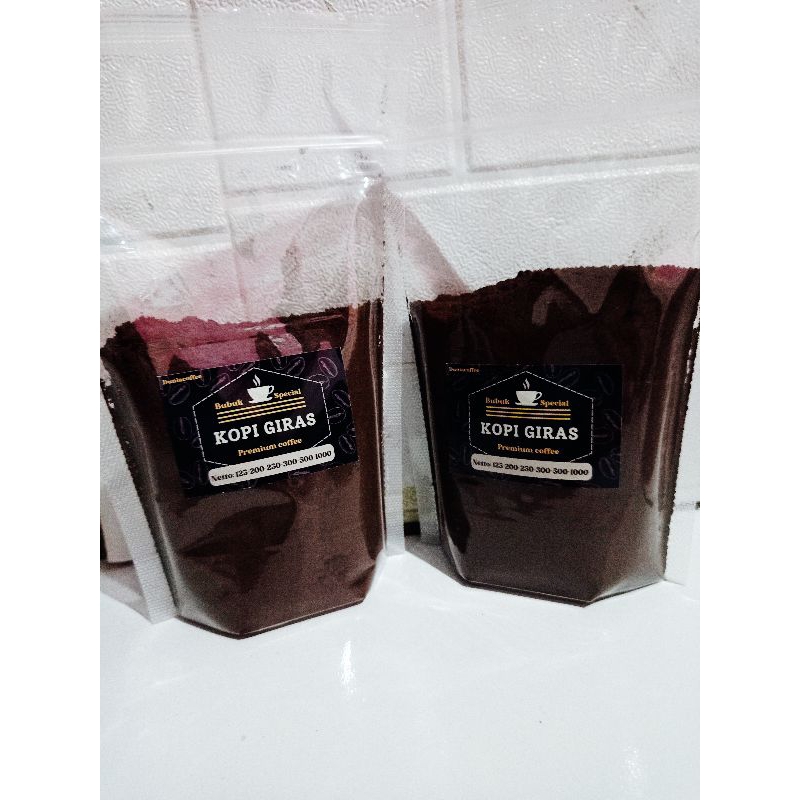 

Kopi Bubuk Halus Robusta Giras-500gr