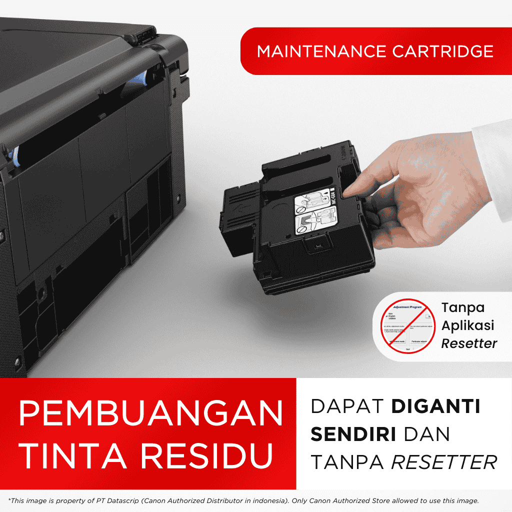 Printer Ijazah Permendikbudristek Tahan Air – Canon G1730 – Ink Tank Print Only – Garansi 3 Tahun