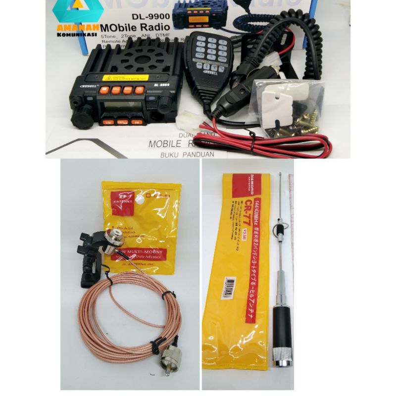 Paket Radio Rig mobil Dual Band