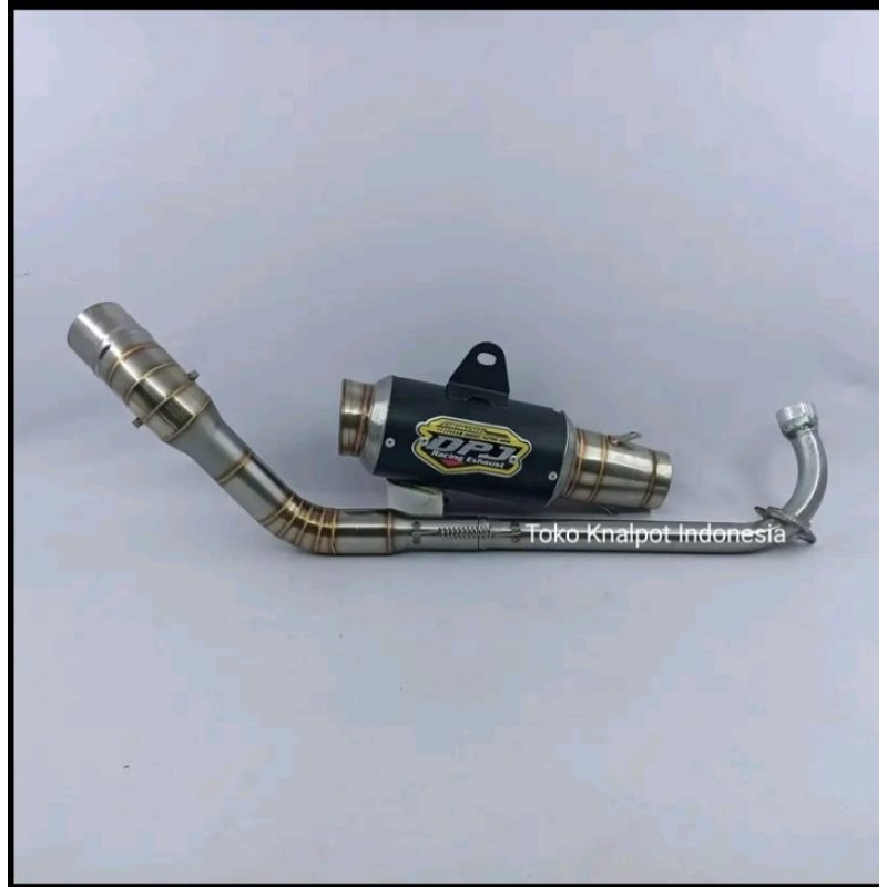 Knalpot racing dpj leher kolong Jupiter z Vega r Supra smes Shogun revo karisma