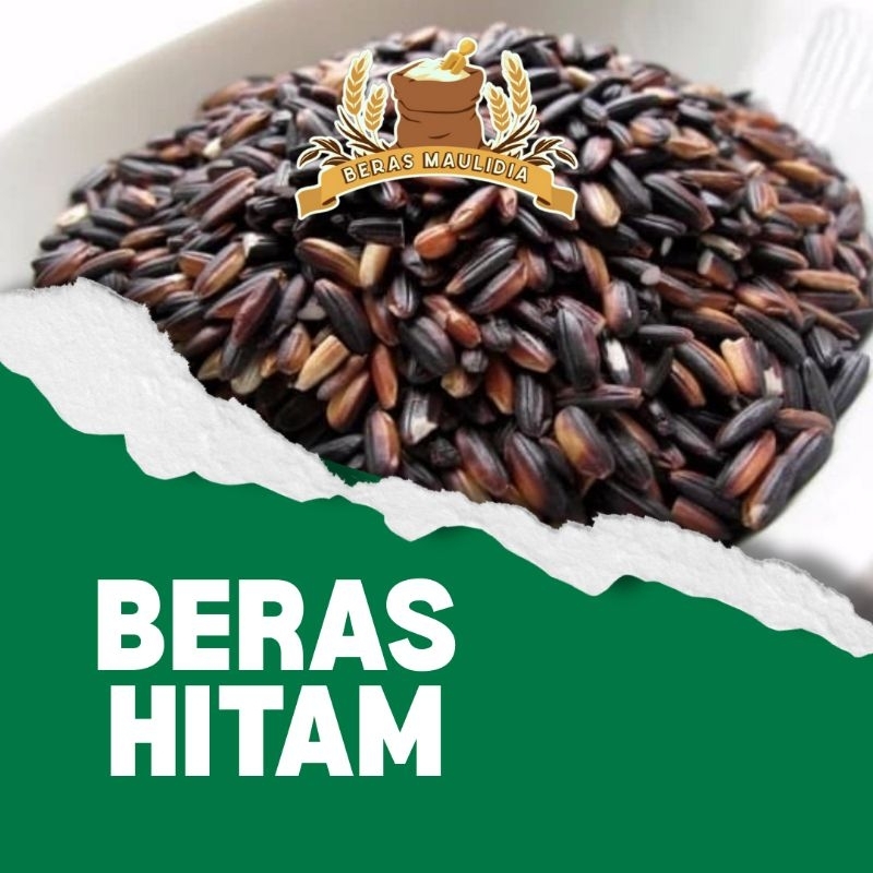 

Beras Hitam Organik Premium Beras Maulidia (VAKUM 1 KG)
