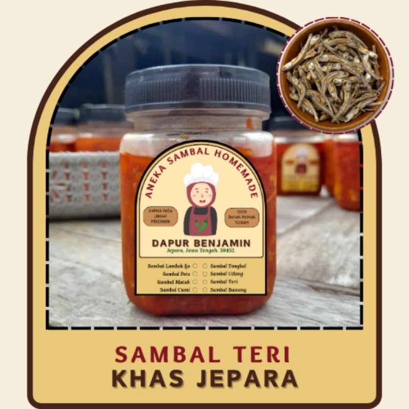

SAMBAL TERI KHAS JEPARA 150 GRAM