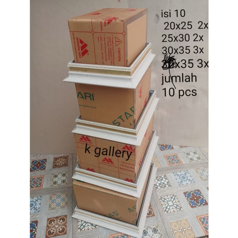 

HANTARAN PERNIKANA PLUS AKRILIK ISI 10 7351