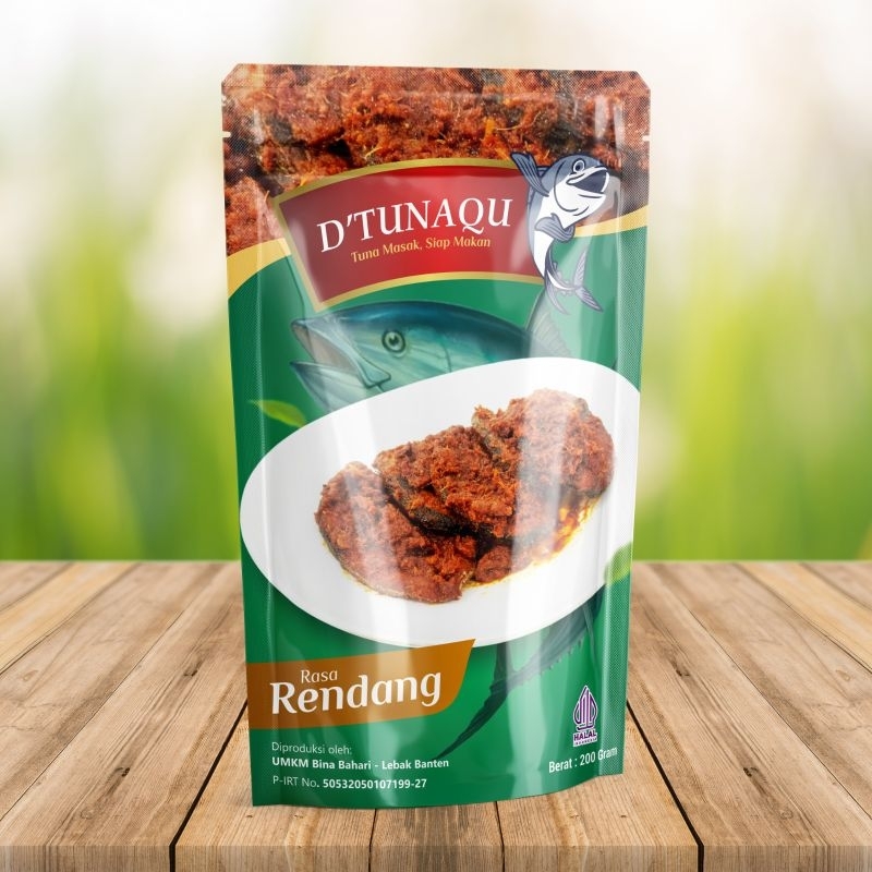 

D'TUNAQU Rasa Rendang 200g