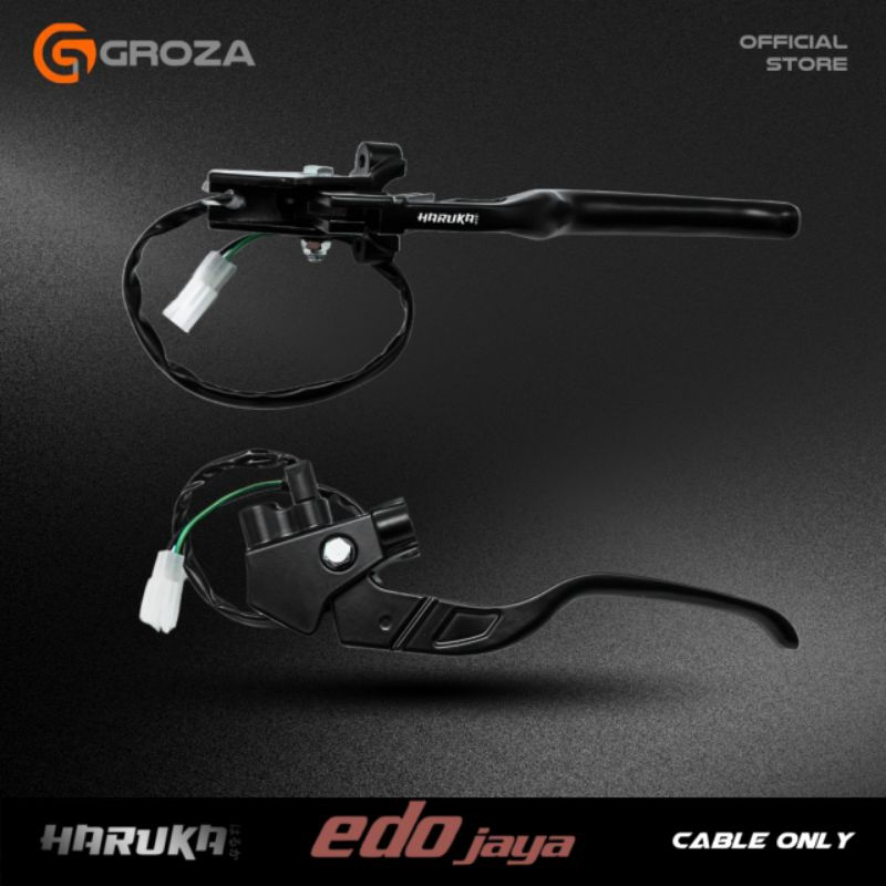 Handle rem kiri kopling cable clutch + switch rem Groza Haruka Universal Semua Motor RCB  KTC RACING