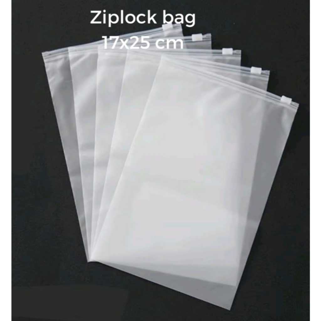 Mika Ziplok - Mika Zipper - Zipper Bag / Tas Ziplock MATTE/ DOFF Premium Bahan Tebal Ori