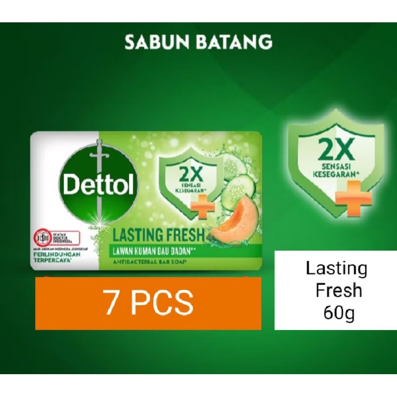 SABUN BATANG DETTOL 60g BERKUALITAS