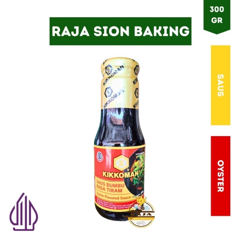 

Kikkoman Oyster Sauce Saus Tiram 300gr HALAL